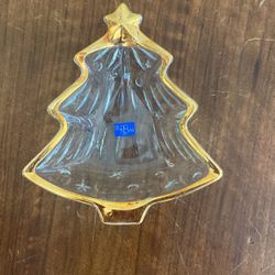 Studio Nova Yuletide Spirit Gold Sweet Dish 