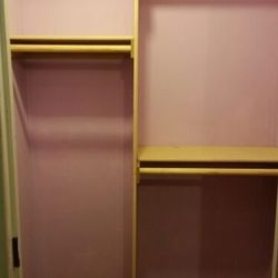 Closet shelves