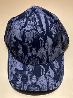 Disney - Disneyland - VILLAINS - All-Over Print - Baseball Hat - NEW - RARE!