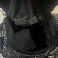 BALENCIAGA ADIDAS BLACK DUFFLE BAG