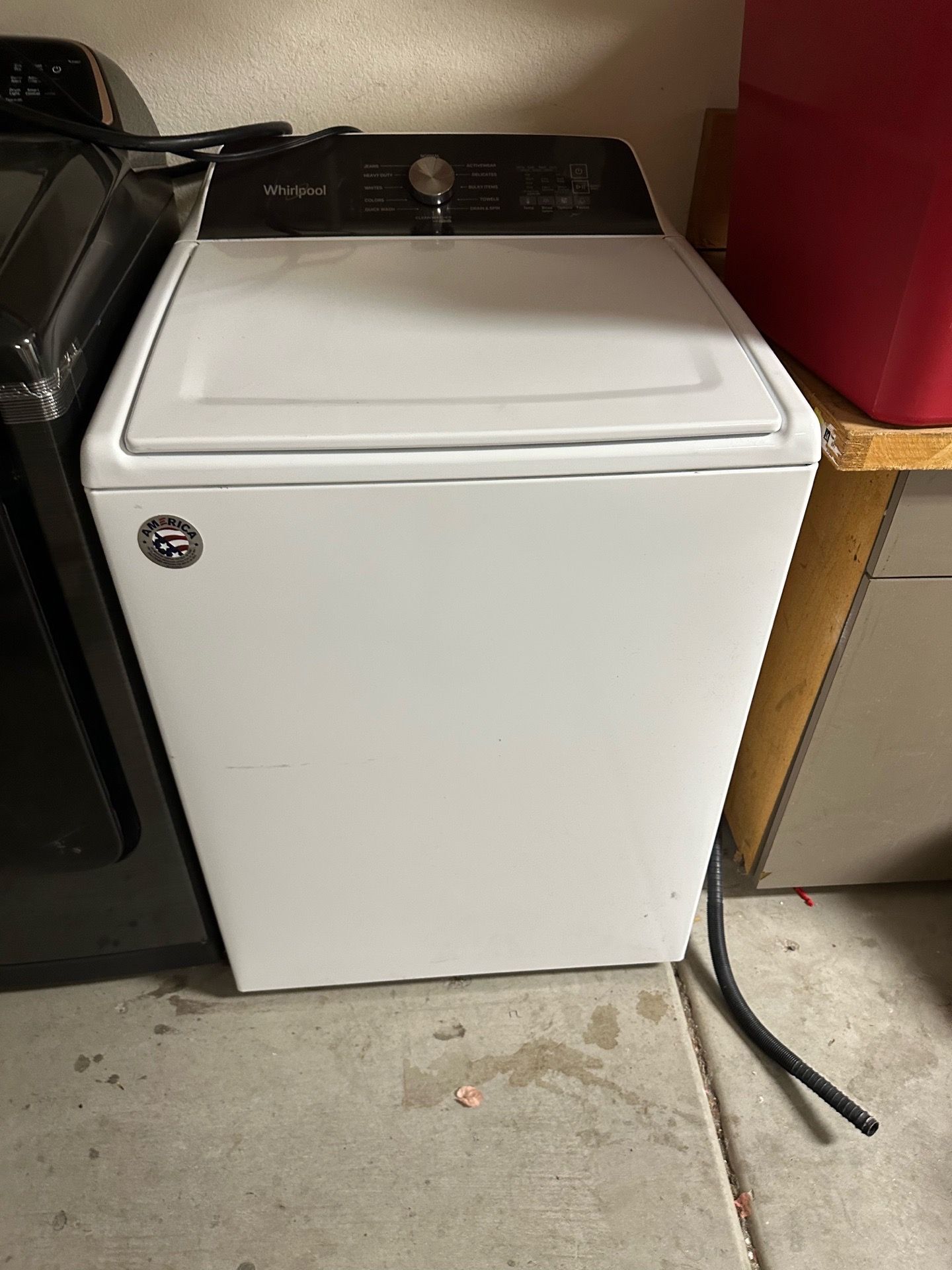 whirlpool washer