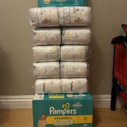 Pampers Huggies Newborn Bundle 