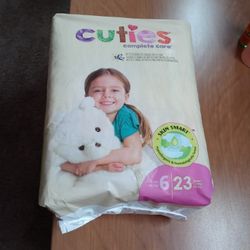 Cuties Size 6 Diaper