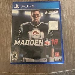 Madden 18 PS4