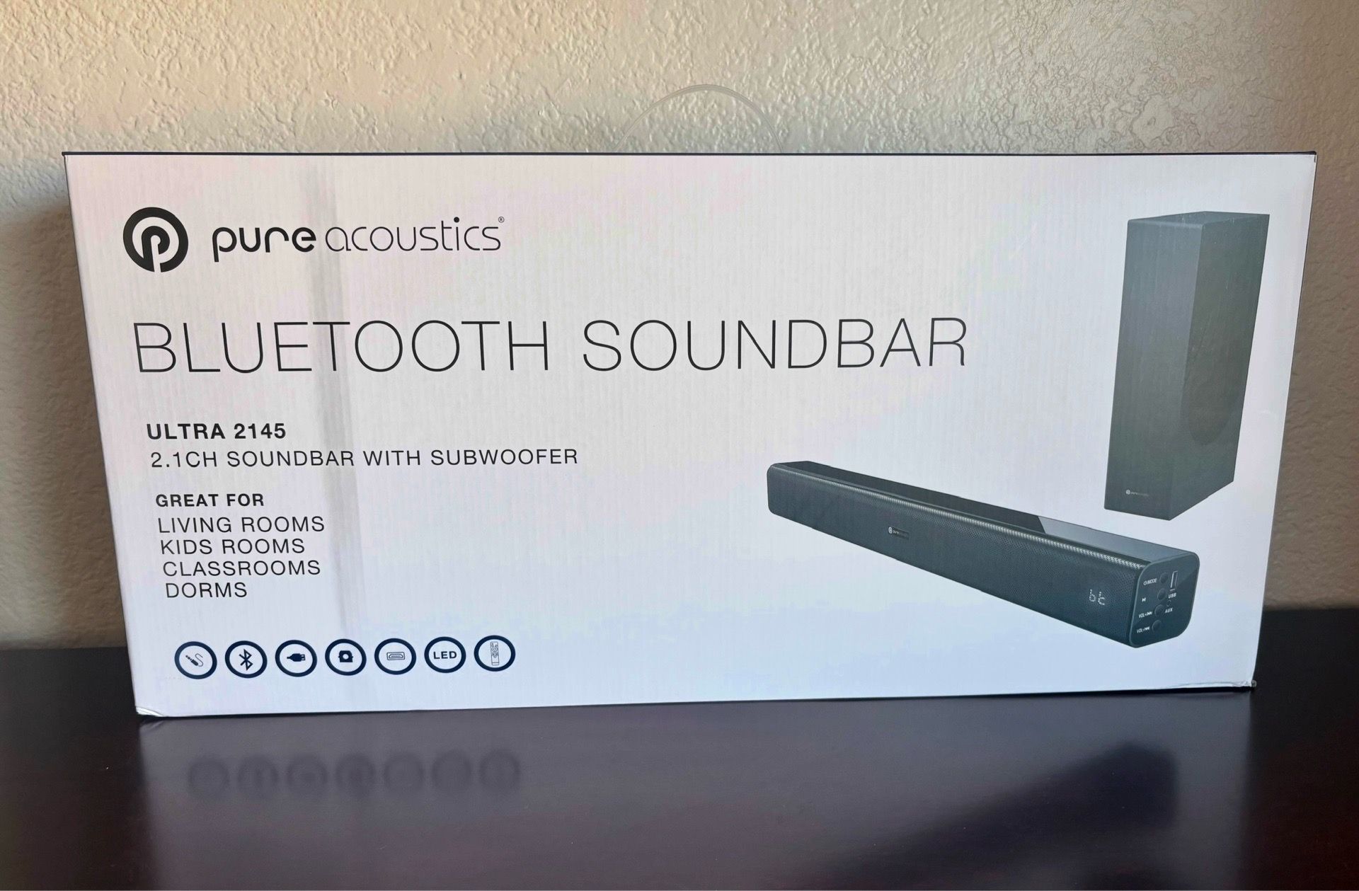 Bluetooth Soundbar With Subwoofer