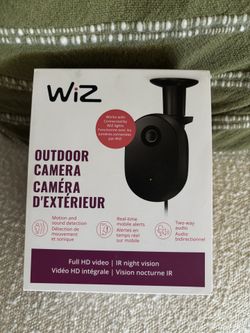 WiZ Outdoor Wired Security Camera