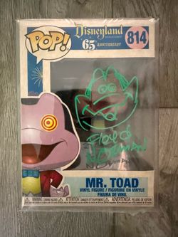 Floyd Norman Signed Mr. Toad #814 Funko Pop