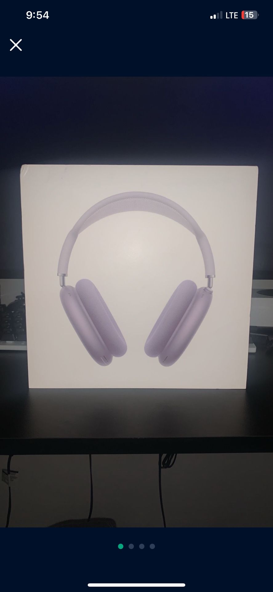 Purple AirPod Max
