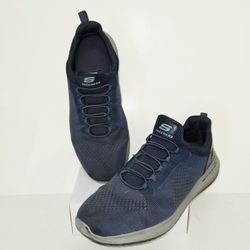 Skechers Classic Fit Slip On's Sneakers 65509 Men's Sz 12 Navy Blue