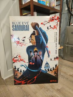 Blue Eye Samurai Netflix Promotional Poster