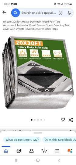 20x30 Heavy Duty Tarp 10mill Thick