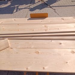 8"x8'×5/8" Pine Tongue&Groove Lumber