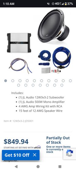 JL Audio Amp like new