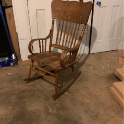 Wood Rocking Chair