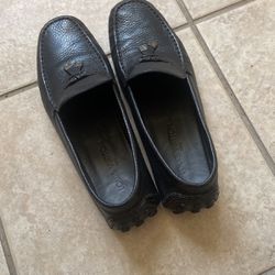 LV Leather Driver Loafers