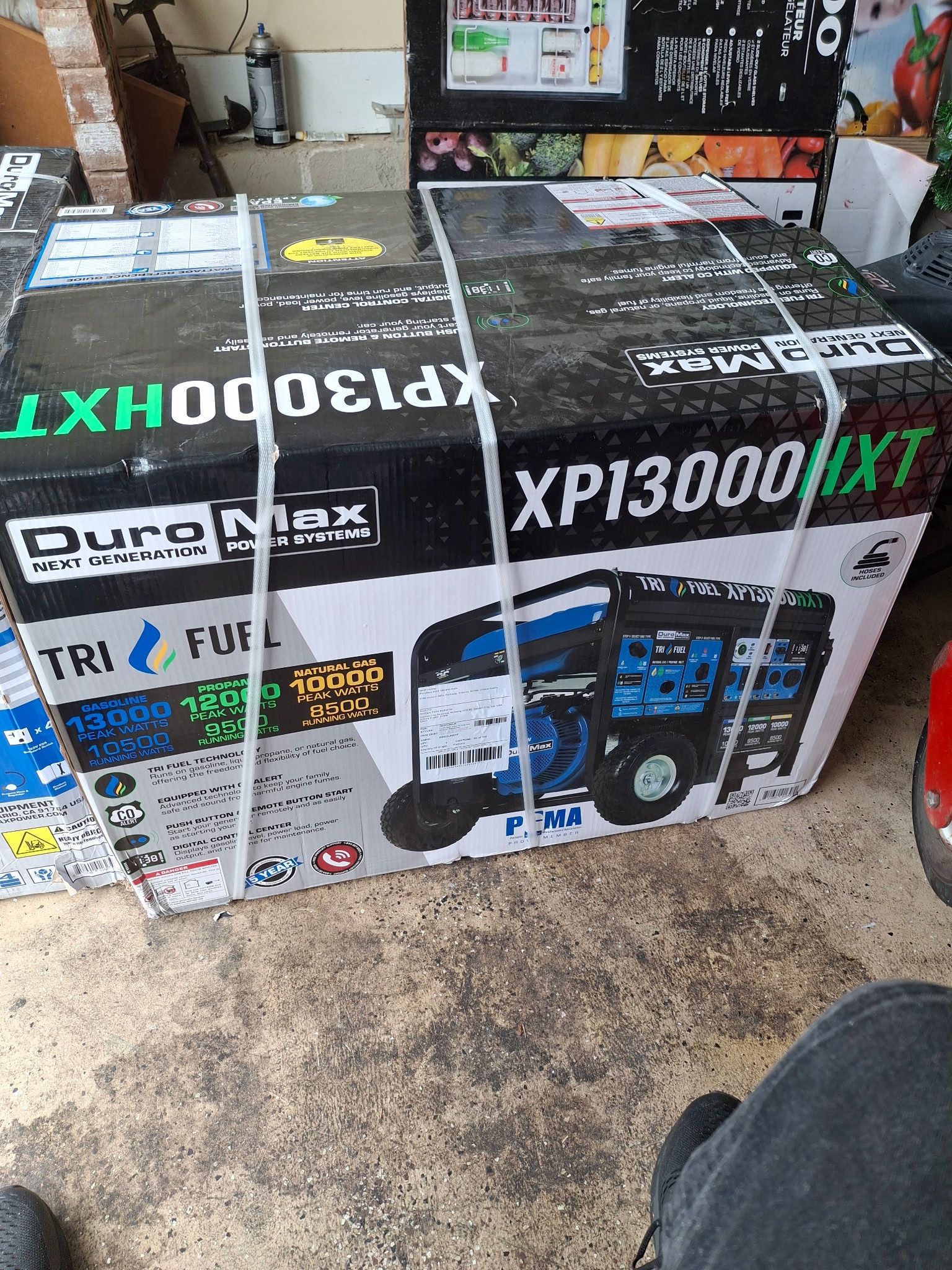 Tri Fuel Super Duty Generator