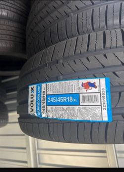 245/45/18 New Tires/ Mobile Install