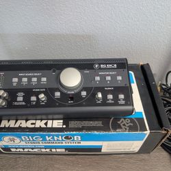 Mackie Big Knob Studio Command System Mixer