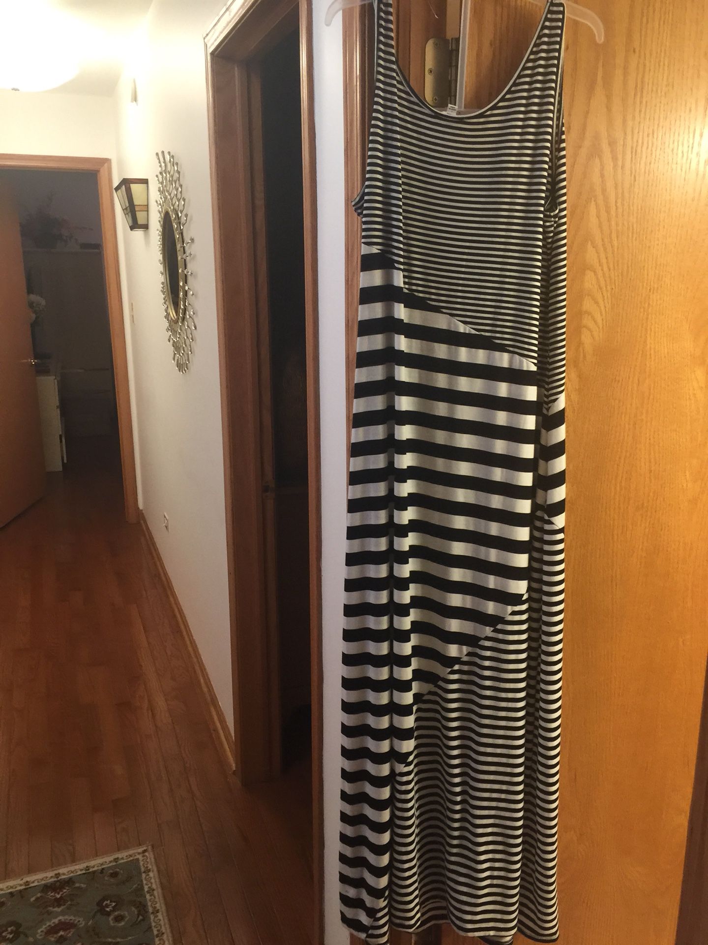 Cute sun dress maxi L