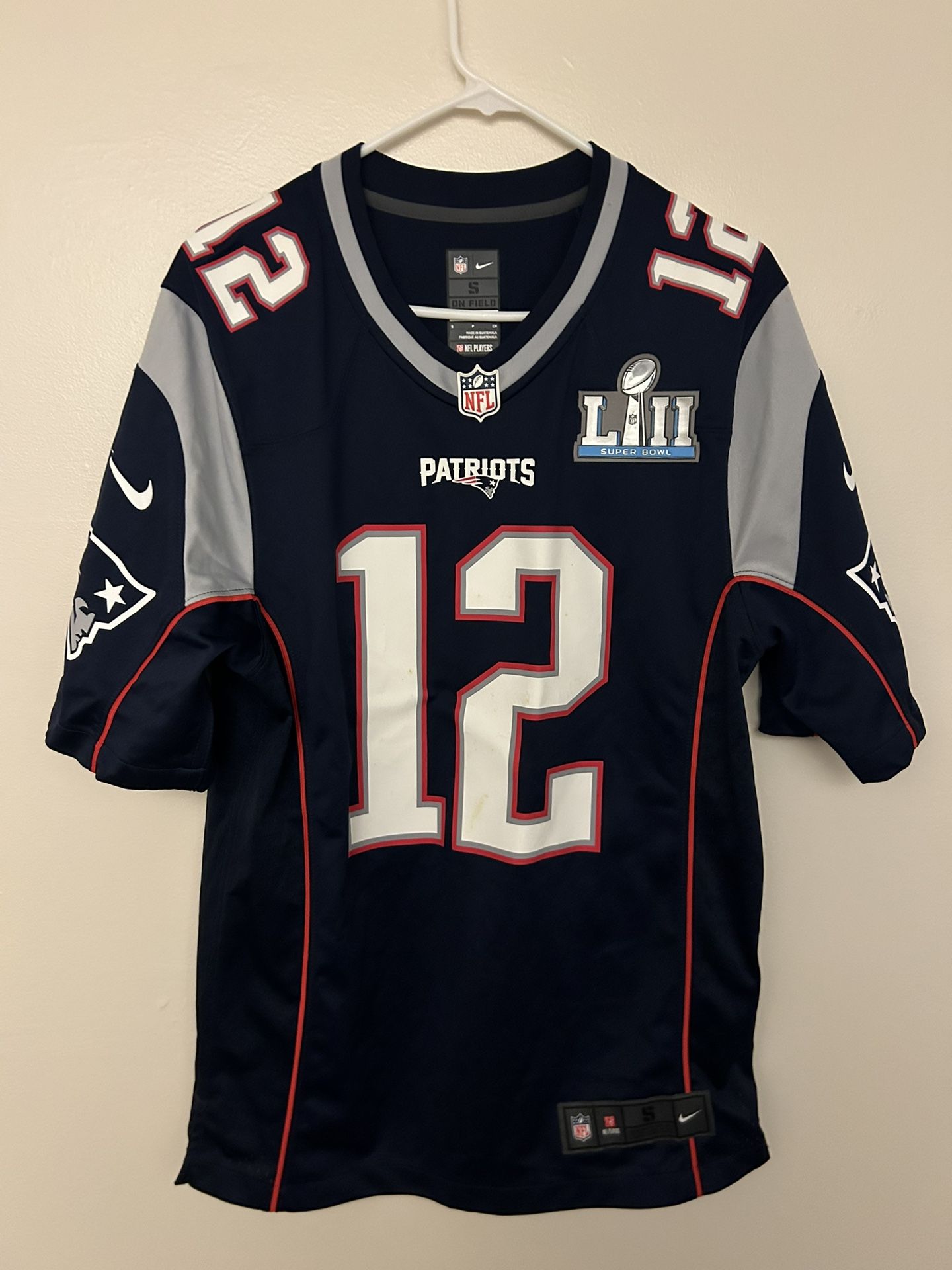 New England Patriots Super Bowl Jersey Tom Brady 