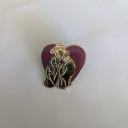 Disney Heart Pin Pocahontas And John Smith 