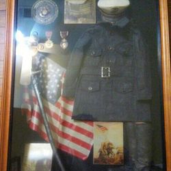 Marine Corps Shadow Box