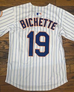 White Bo Bichette #19 Mets White Home 2026 Jersey