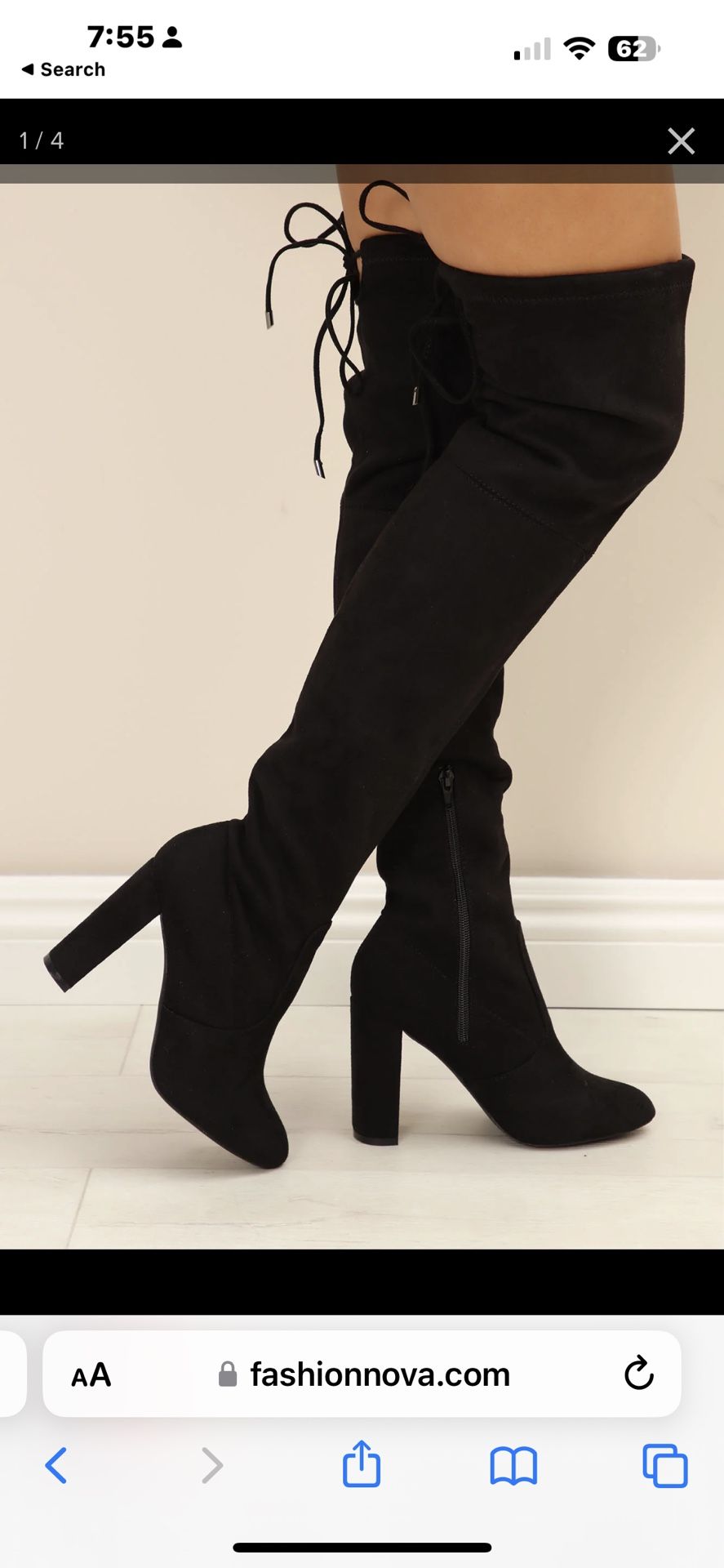 Thigh High Boots -  7.5