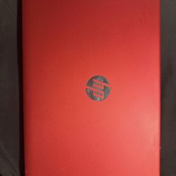HP LAPTOP RED