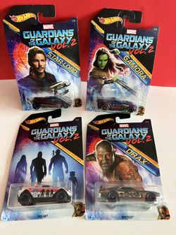 Marvel guardians of the Galaxy hot wheels, bundle