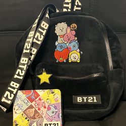 BT21 Backpack & Wallet