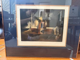 MCM Andre Bongibault Modernism Abstract Expressionism Orig.