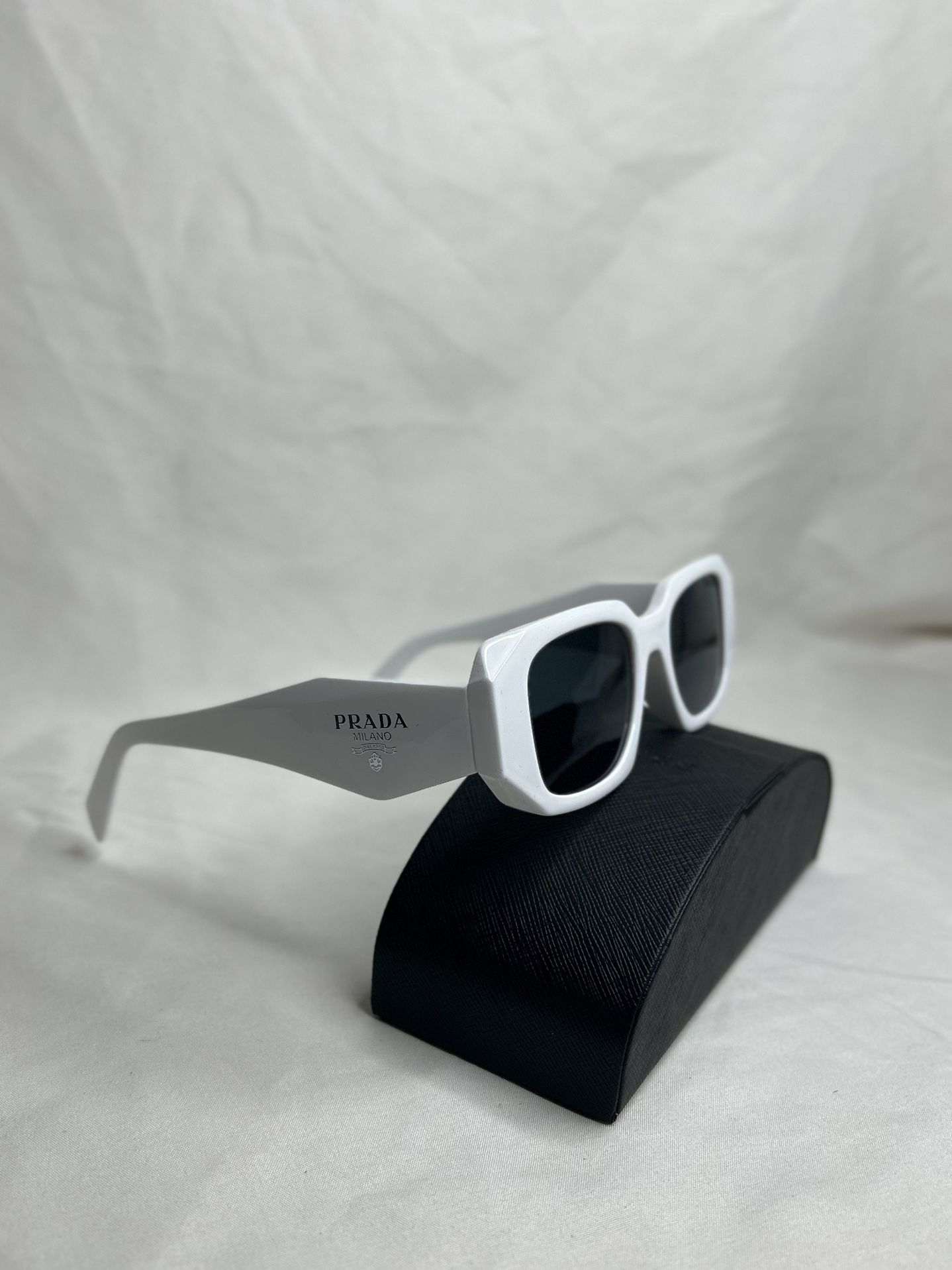 White Prada Sunglasses