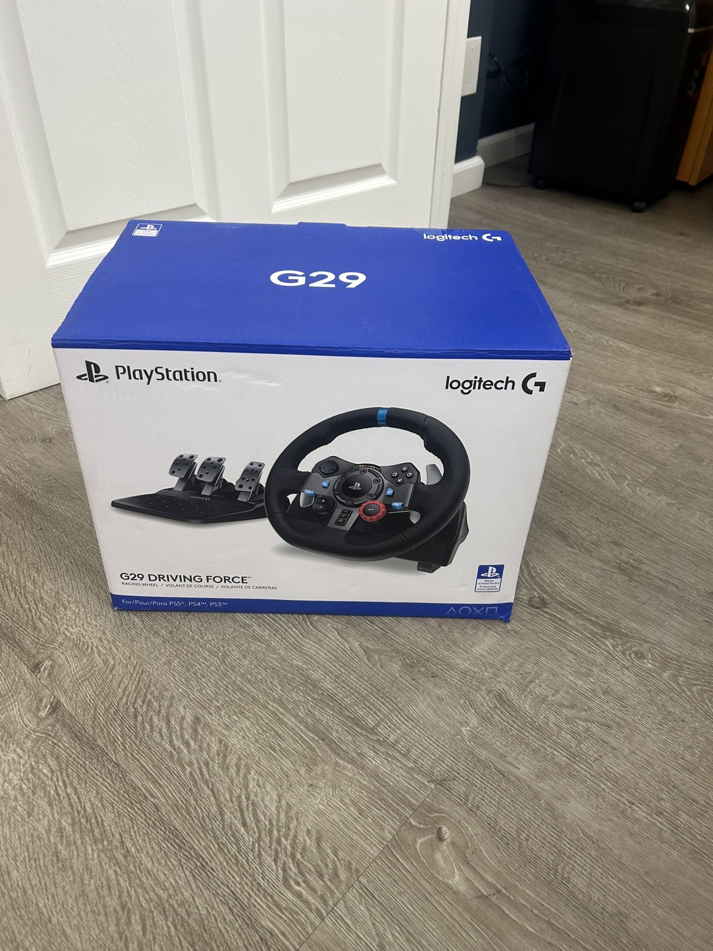 Logitech G29 Steering Wheel And Pedals
