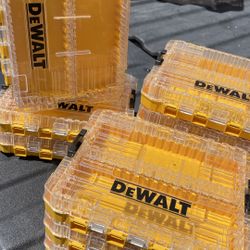Two Dewalt Boxes 