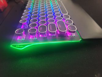 RK Royal KLUDGE Typewritter  Rgb Keyboard