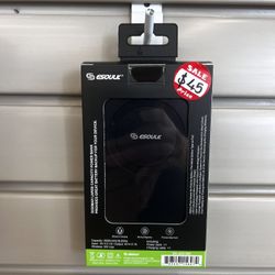 Power Bank 5000 mAh Magnetic + Foldable Stand (Wireless) – Black