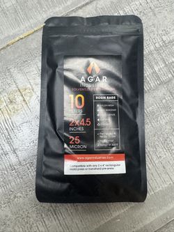 25 Micron Rosin Press Filter Bags, 2 x 4.5 Inch (10 Pack) | 100% Nylon