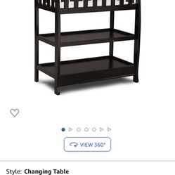 Infant Changing Table (solid Wood)