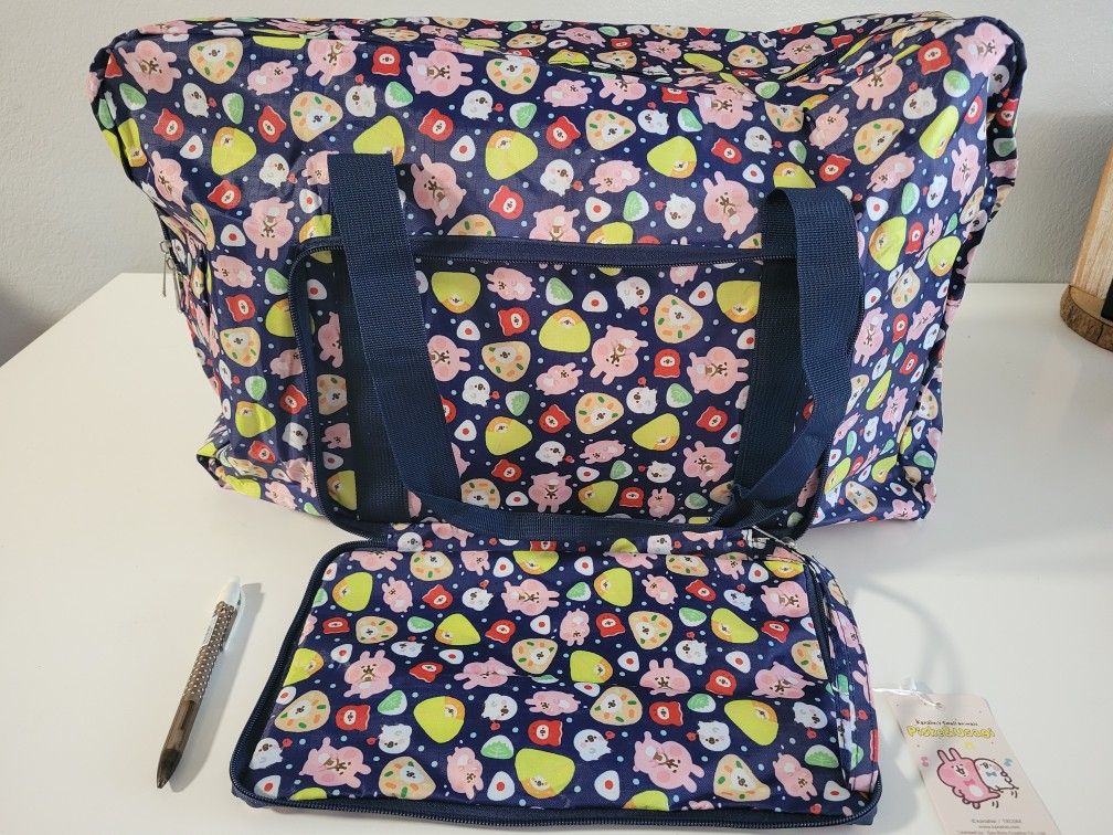 Piske and Usagi Bag with Trolley Sleeve