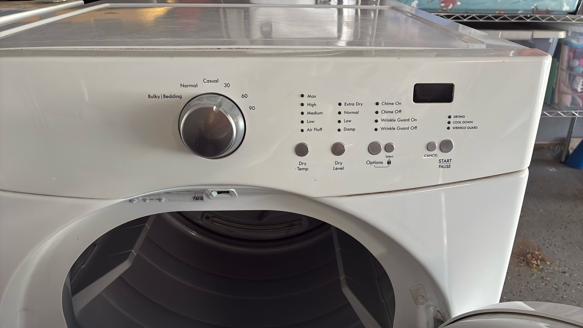 Kenmore dryer