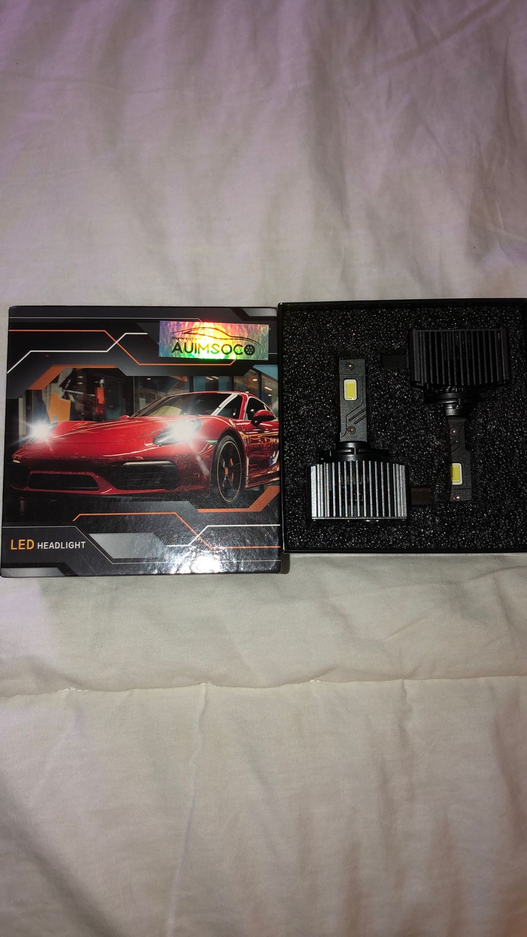 Auimsoco Led Headlight D1S 25A
