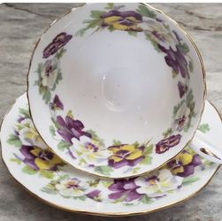 Staffordshire Tea Cup RARE Numbered 
