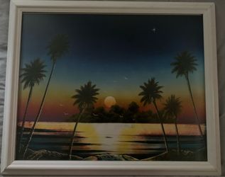 Tropical Sunset Wall Art