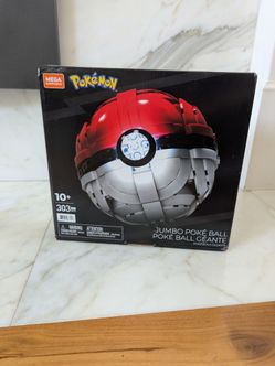 Mega Pokémon jumbo poke ball construx blox