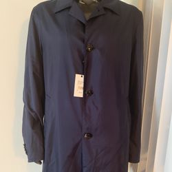 New Robert Graham  Silk Long Men’s Coat