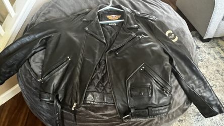 Leather Harley Davidson Jacket