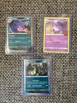 Pokémon cards lot of 3