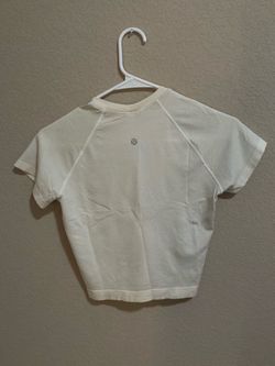 Beige cropped lulu