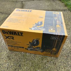 DEWALT 20-Volt MAX XR 12 in. Cordless Double Bevel Miter Saw